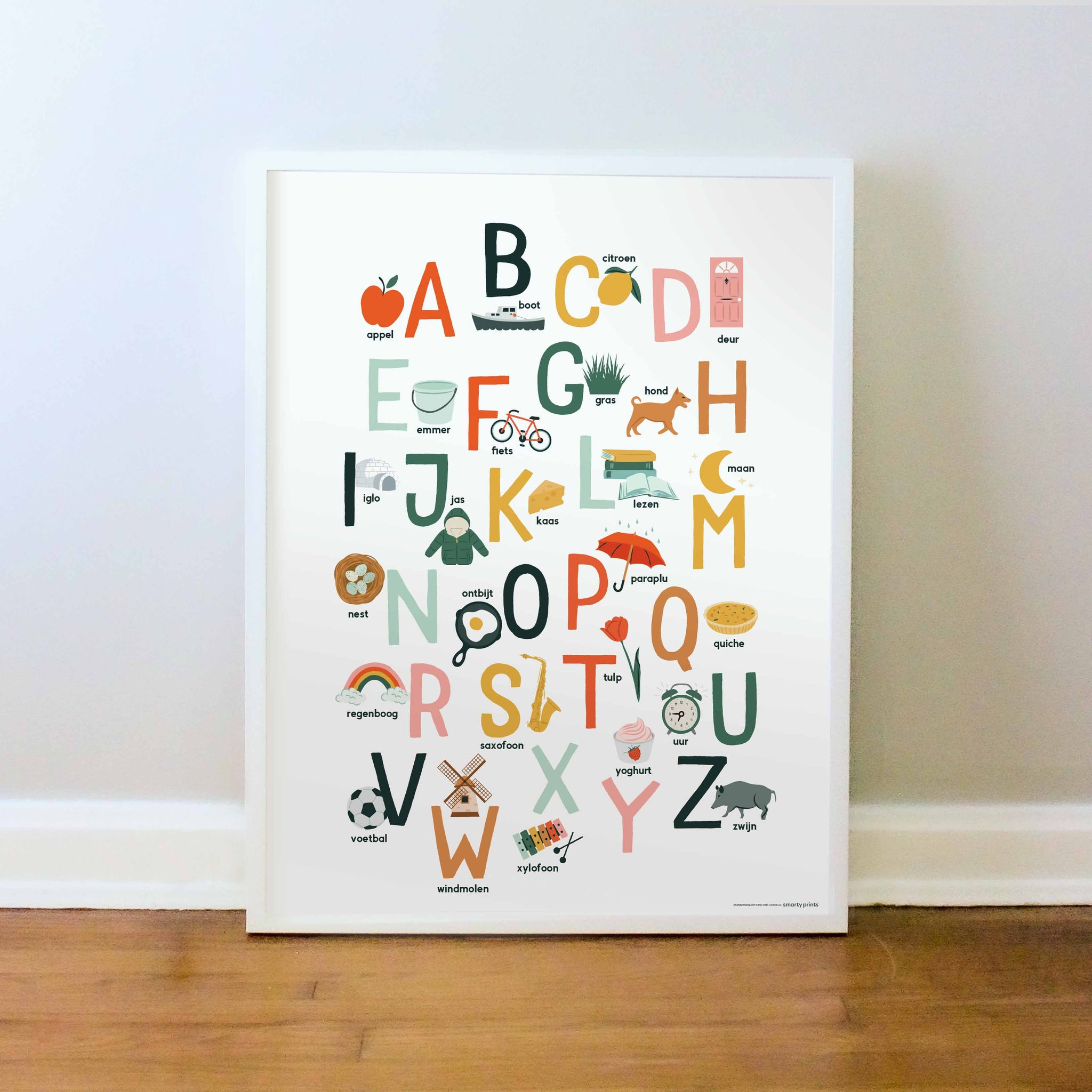 Dutch Alphabet Letters