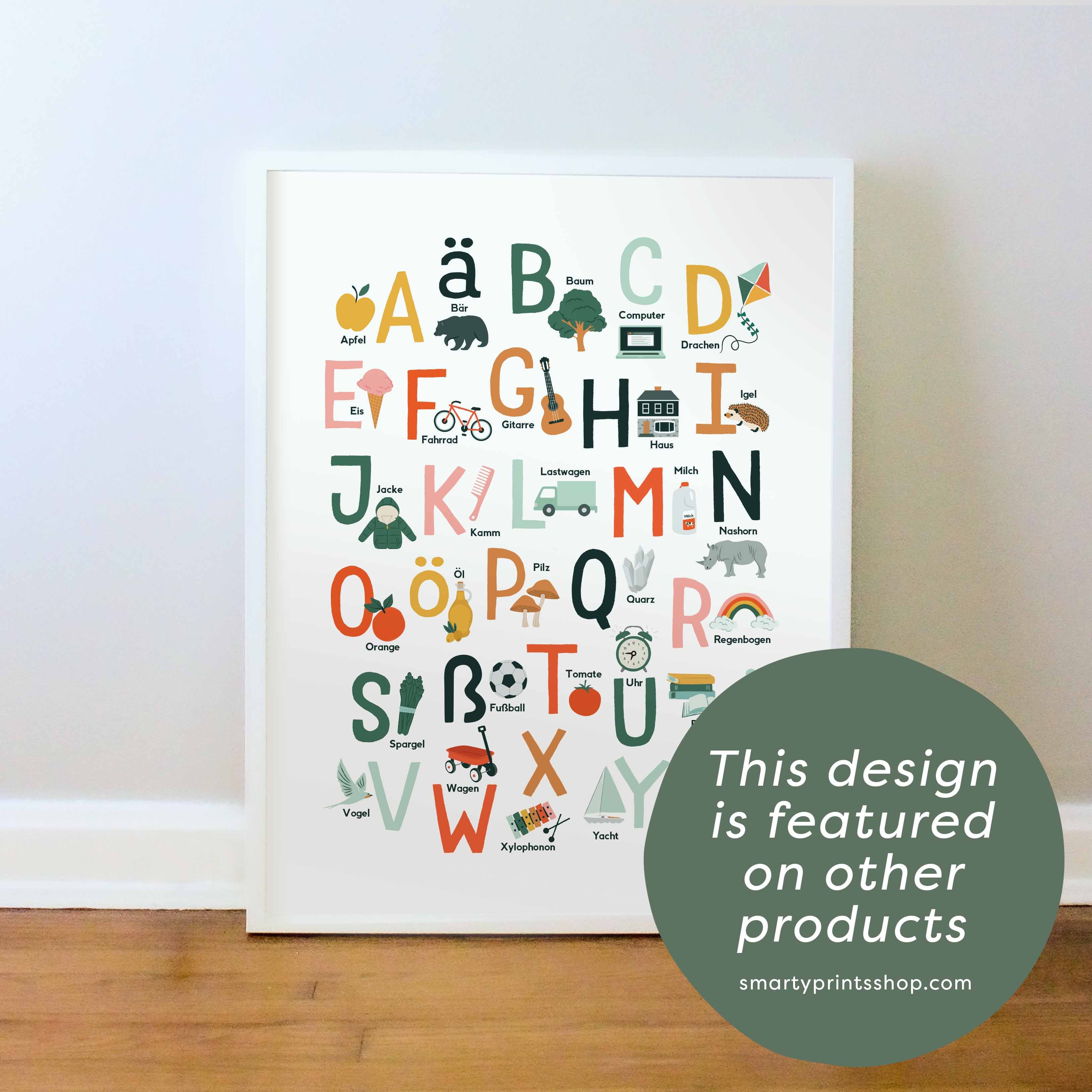 German Alphabet Printable Placemat Deutsch Alphabet Playroom Wall Ar german-alphabet-printable-placemat-deutsch-alphabet-playroom-wall-ar